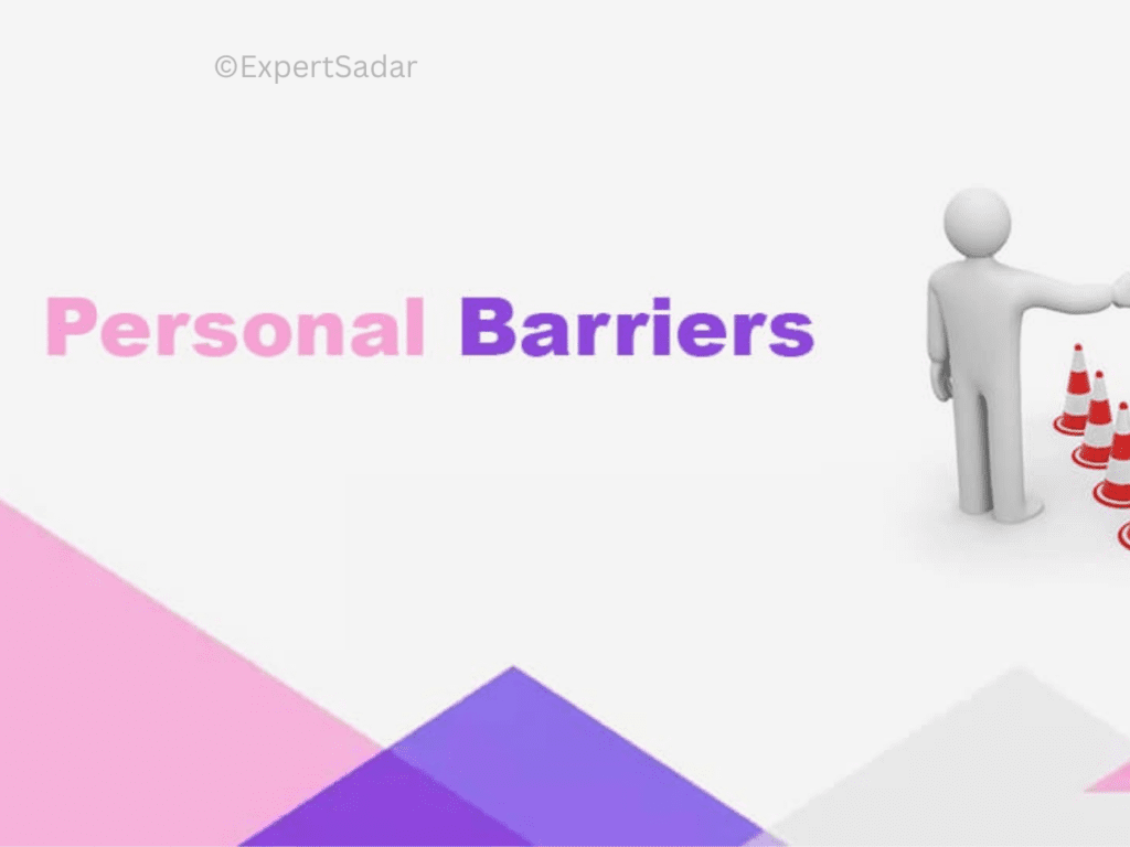 What are the 10 personal barriers?