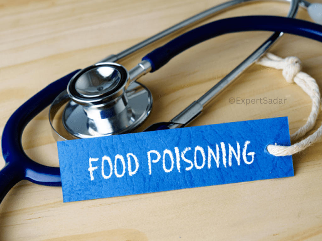 Can food poisoning cause a fever?